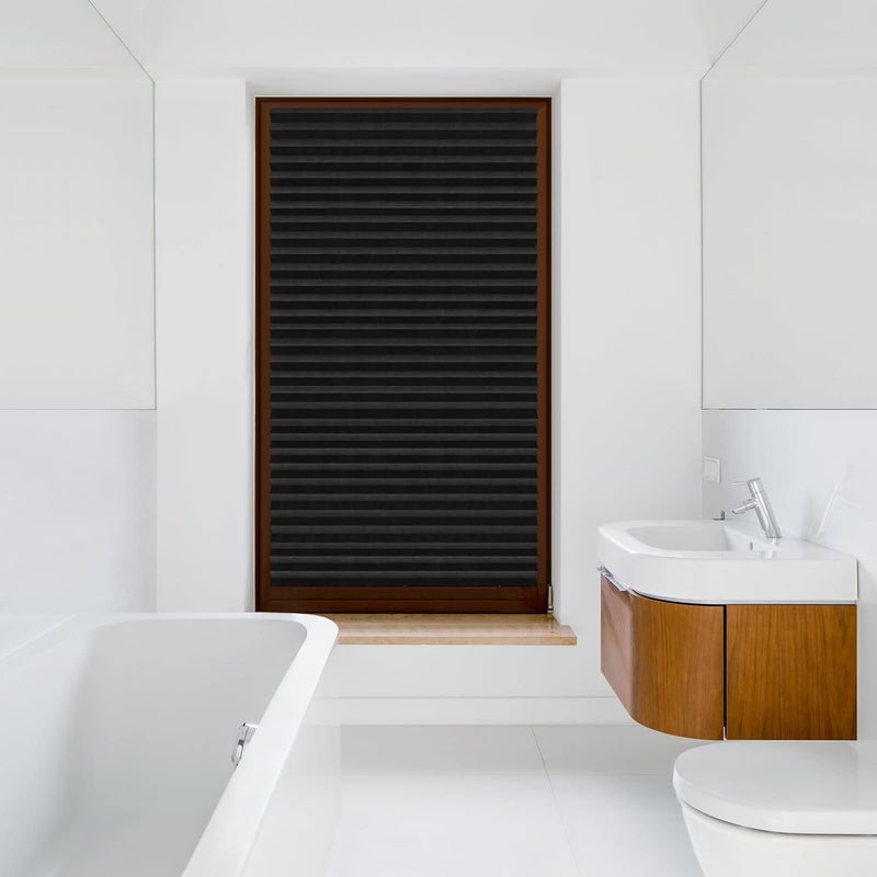MALOKI Pleated Window Shades,Temporary Window Blinds Cordless Light Filtering Pleated Fabric Shade Room Darkening Shades for Office,Living Room,Bedroom - 35 x 71 Inch (Fits Windows 19-36 inch) - Image 4
